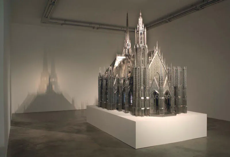 Wim Delvoye's X-Ray Gothic Stained Glass Art