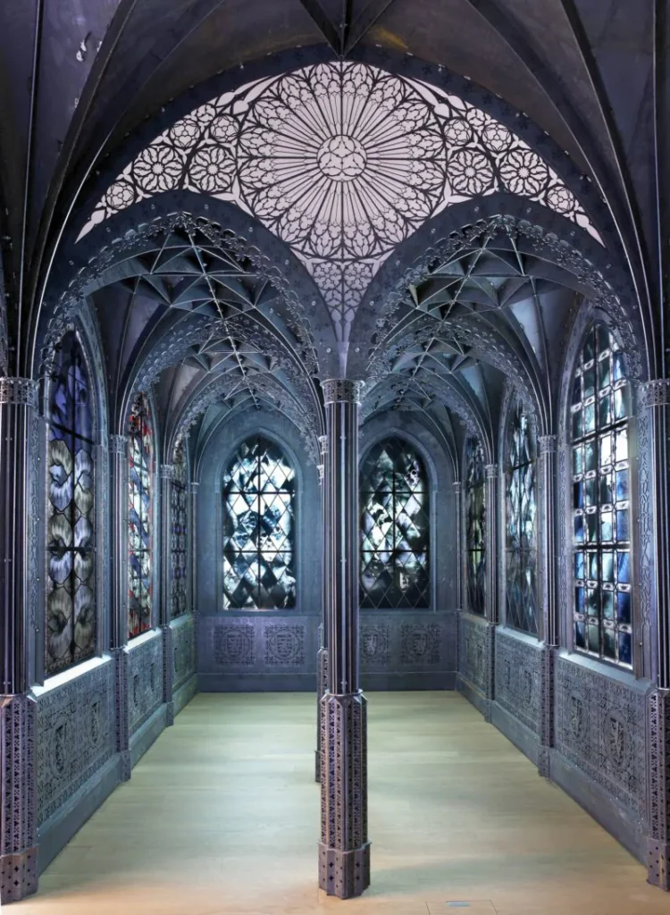 Wim Delvoye's X-Ray Gothic Stained Glass Art